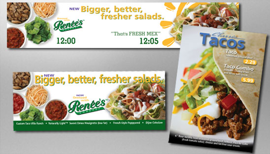 Taco Villa - promotions, point of sale, print